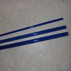 5WT 8'6" 3 Piece Translucent Fiberglass Blank