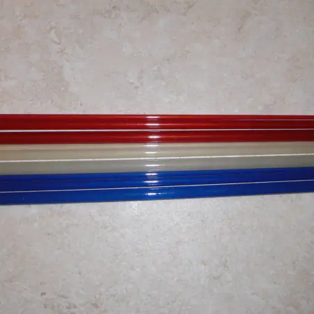 5WT 8'6 "3 stykke gjennomskinnelig glassfiber tomt