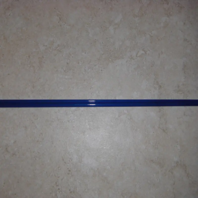 Roten 3WT 6'6 "2 Stück transluzente GFK Blank