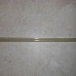 Röd 3WT 6'6 ”2 bit genomskinlig glasfiber Blank