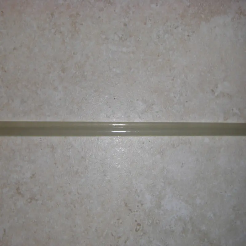 3WT rouge 6'6 "2 morceau de fibre de verre translucide blanc