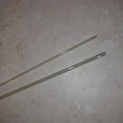 5WT 8'6" 3 Piece Translucent Fiberglass Blank