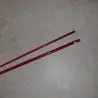 3WT rosso 6'6 "2 pezzo in fibra di vetro traslucido bianco