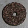 Anéis de cortiça emborrachada 1/2" com 1/4" buraco central