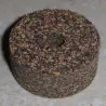 Anéis de cortiça emborrachada 1/2" com 1/4" buraco central