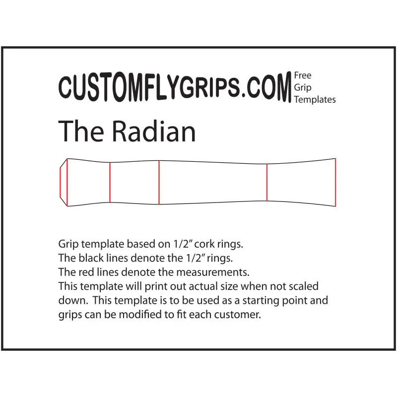 Radiaal gratis Grip sjabloon