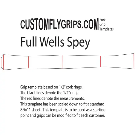 One Full Wells Free Grip Template