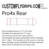 Modello di Free Grip posteriore Pro4x Spey