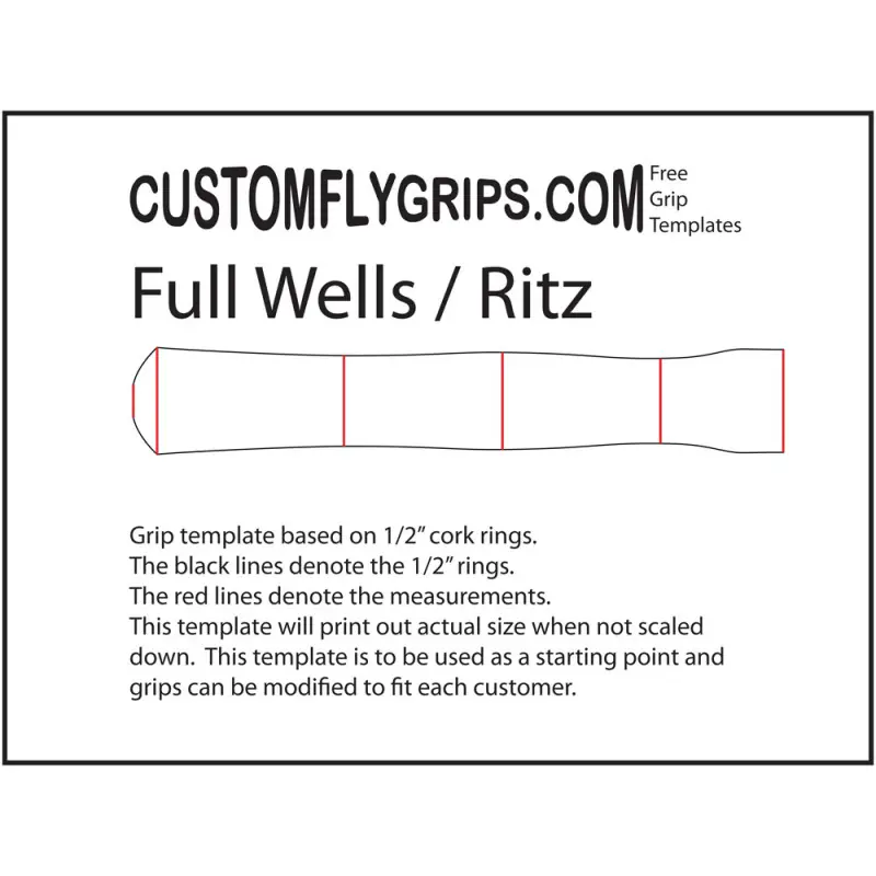 Full Wells / Ritz Free Grip Template
