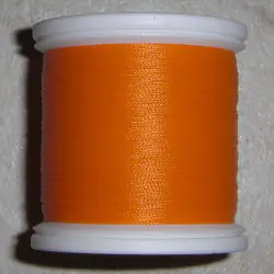 Hilo naranja FishHawk Nylon del hilo de rosca (ColorLok) (yarda 100 carretes)