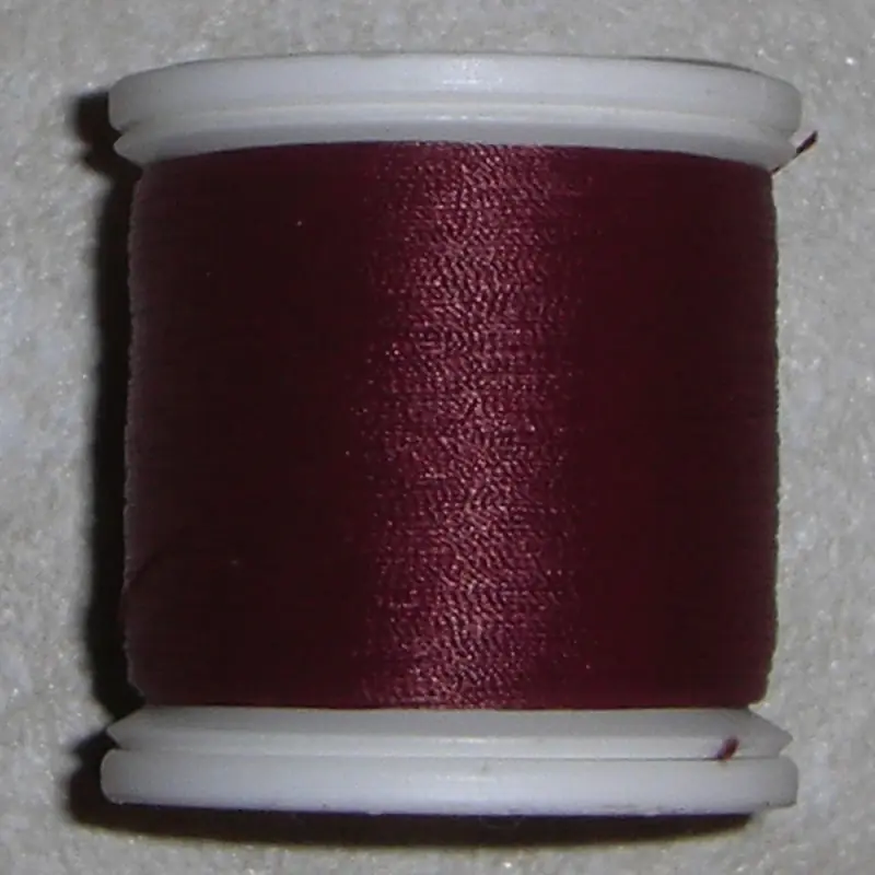 Granat FishHawk Nylon Faden (ColorLok) Gewinde (100 Yard Spulen)