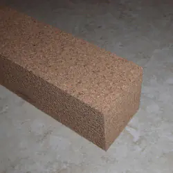 自然保费伯尔软木块 1.5 x 1.5 英寸 x 12"