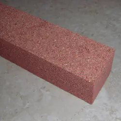 红色的溢价伯尔软木块 1.5 x 1.5 英寸 x 12"
