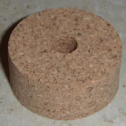 Natuurlijke Premium Burl Cork ringen 1/2"