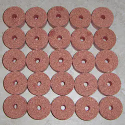 Premium Burl Cork ringe 1/2"