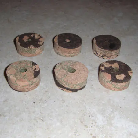 Gelombang semulajadi gabus cincin 1/2"