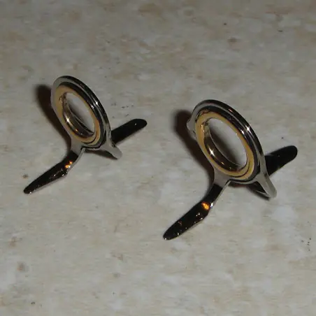 TiCH Double Foot Stripping / Casting Guides with Gold Ring