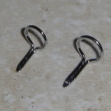 Alperna Standard Wire Chrome enda fot flyga guider