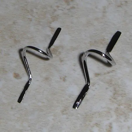 Alperna Standard Wire Chrome dubbel fot orm flyga guider