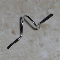 Alpes alambre cromado pie doble serpiente volar guías