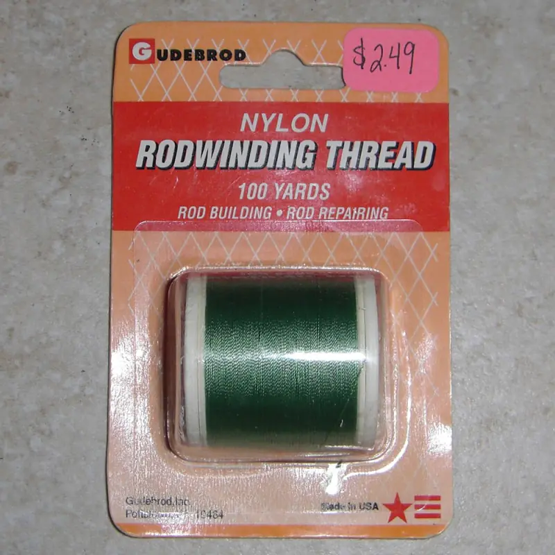 FishHawk fio de Nylon (ColorLok) Thread (carretéis de 100 jardas)