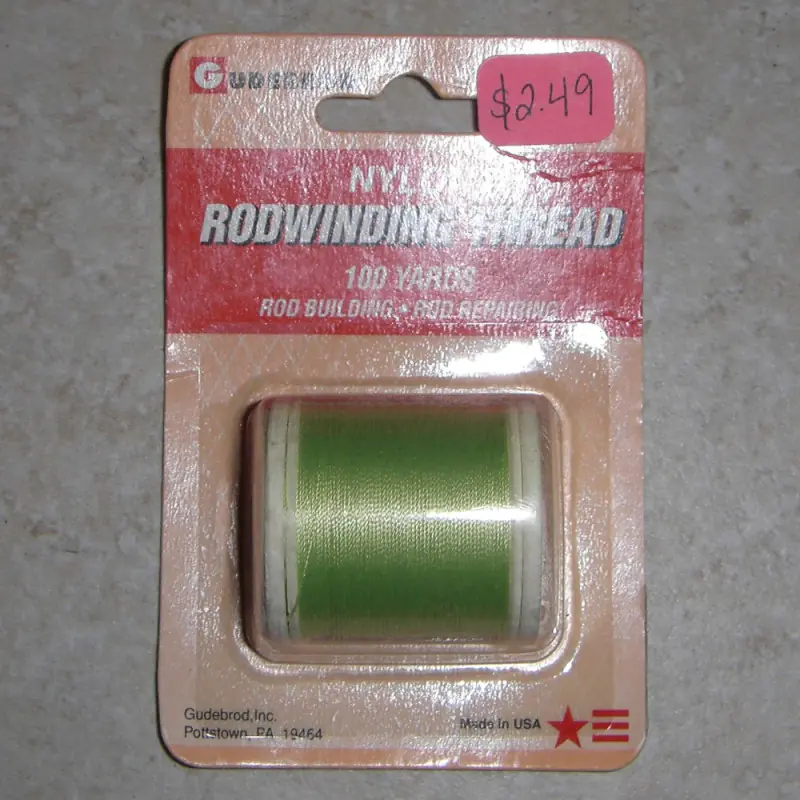 FishHawk fio de Nylon (ColorLok) Thread (carretéis de 100 jardas)