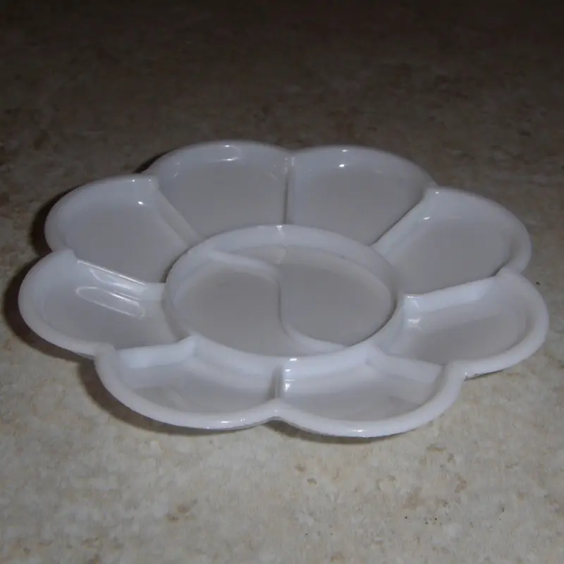 Epoxy en afwerking kleur mengen lade