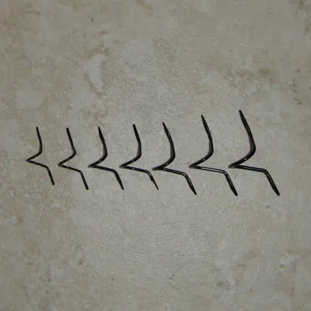 Forecast Standard Wire Black Double Foot Snake Fly Guides