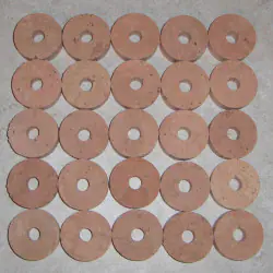 Flor Grade Cork ringe 1/2"