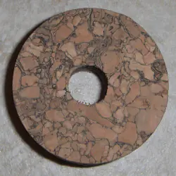 Burl Cork ringe 1/2" med Center hul 1/4"