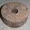 Cincin Cork burl 1/2" dengan 1/4" lubang Pusat