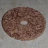 Bagues en liège caoutchouté 1/4" avec Center trou de 1/4"