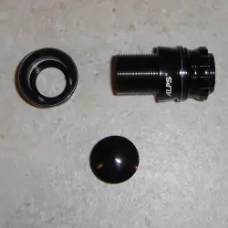 B101 luuranko Brass kromi pinnoitus w/cap-nikkeli hopea, Satiini Rosewood lisää