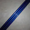 CFG Blanks 5WT 8'6 "3 pedaço de fibra de vidro translúcido branco