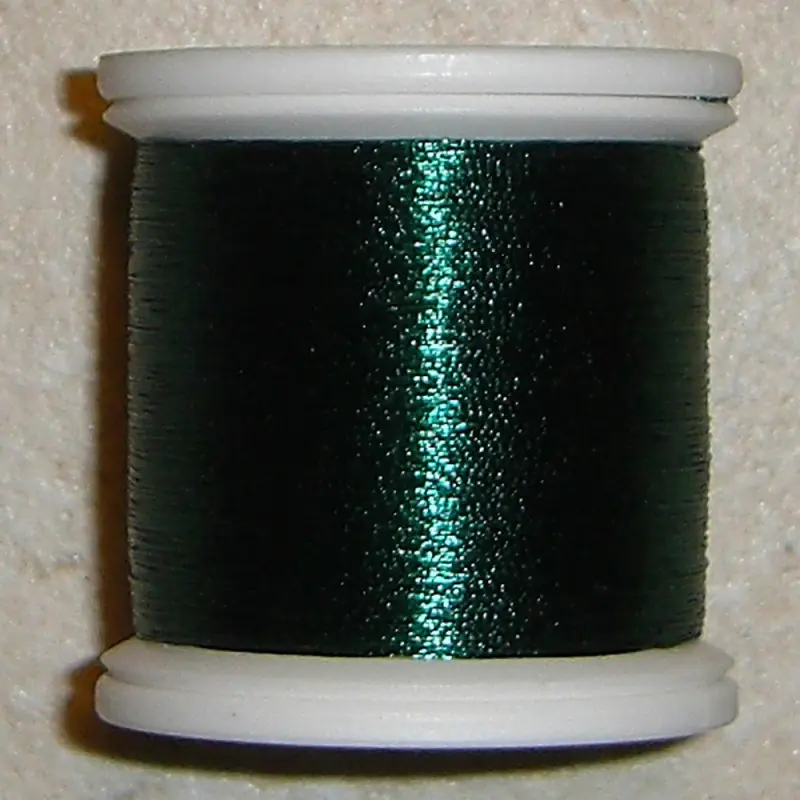 Regenbogen FishHawk Metallic (P) Gewinde Größe A (100 Yard Spulen)