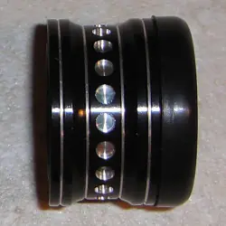 Alpes doble anodizado aluminio tope tapa
