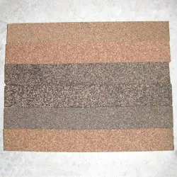 Gummierte Cork Streifen 0,5 "x 1,5" x 12 "