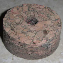 Luonnollisia aallon Cork renkaat 1/2"