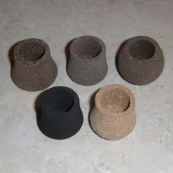 Alpes double anodisé aluminium Butt Cap