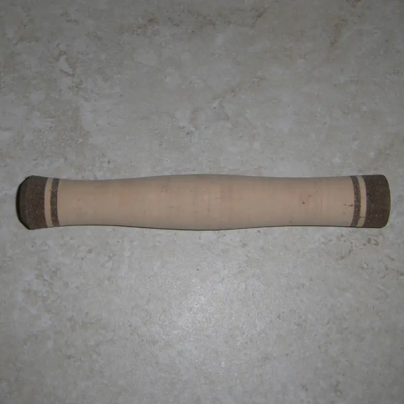 Apertos de mosca Burl queimado com pontas de borracha