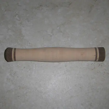 Apertos de mosca Burl queimado com pontas de borracha