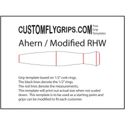 Ahern / Modified Reverse Half Wells Free Grip Template