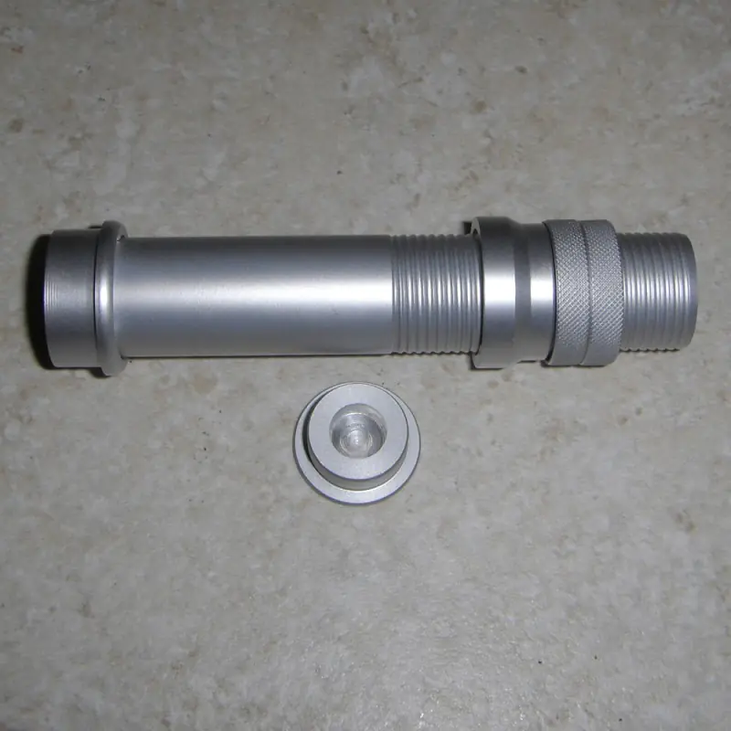 Gunmetal alumínio voar Reel Seat WT 6-9