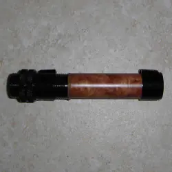 Threaded Nut Down-Locking Burl Reel Seat