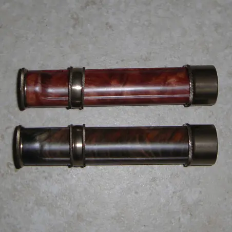 Glidande Band Down-låsning Burl Fly Reel Seat 0-6