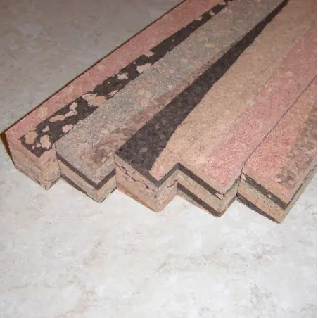 Burl angolato Cork blocca 1.5 "x 1,5" x 12 "