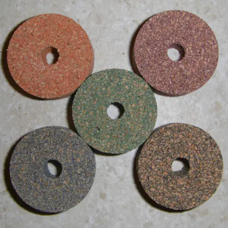 Anéis de cortiça de Burl Premium 1/2"