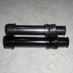 B101 skelet messing med Chrome Plating w/cap-nikkel sølv, Satin palisander sæt