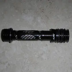 R/S Fly geassembleerd w/venster geweven Texalium zilver invoegen w/TR-grijs Titanium/zilver