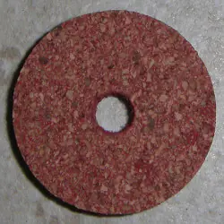 Anillos de corcho de Burl Premium 1/4"